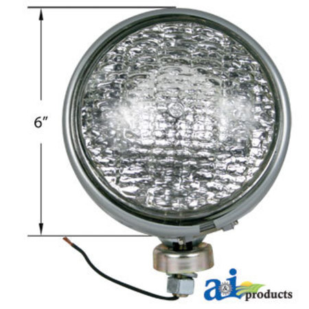 A & I PRODUCTS Headlamp, Sealed Beam, 12 Volt 8" x8" x6" A-28A24